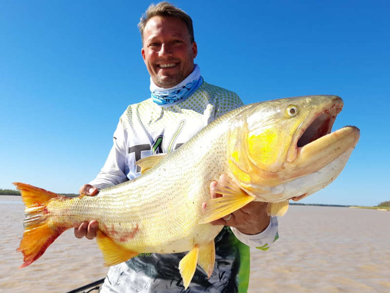 pousada, argentina, pesca
